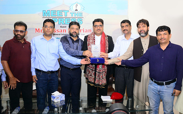 Visit of Consul General Islamic Republic of Iran, Hassan Nourian to Karachi Press Club