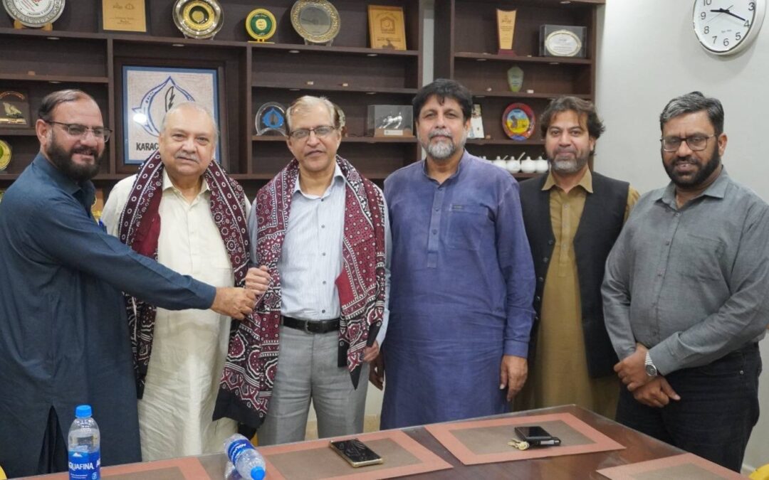 CMC CEO Javed Iqbal Visits Karachi Press Club, Discusses Media Development and Journalist Welfare
